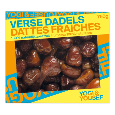 Verse dadels verpakking 750 gram