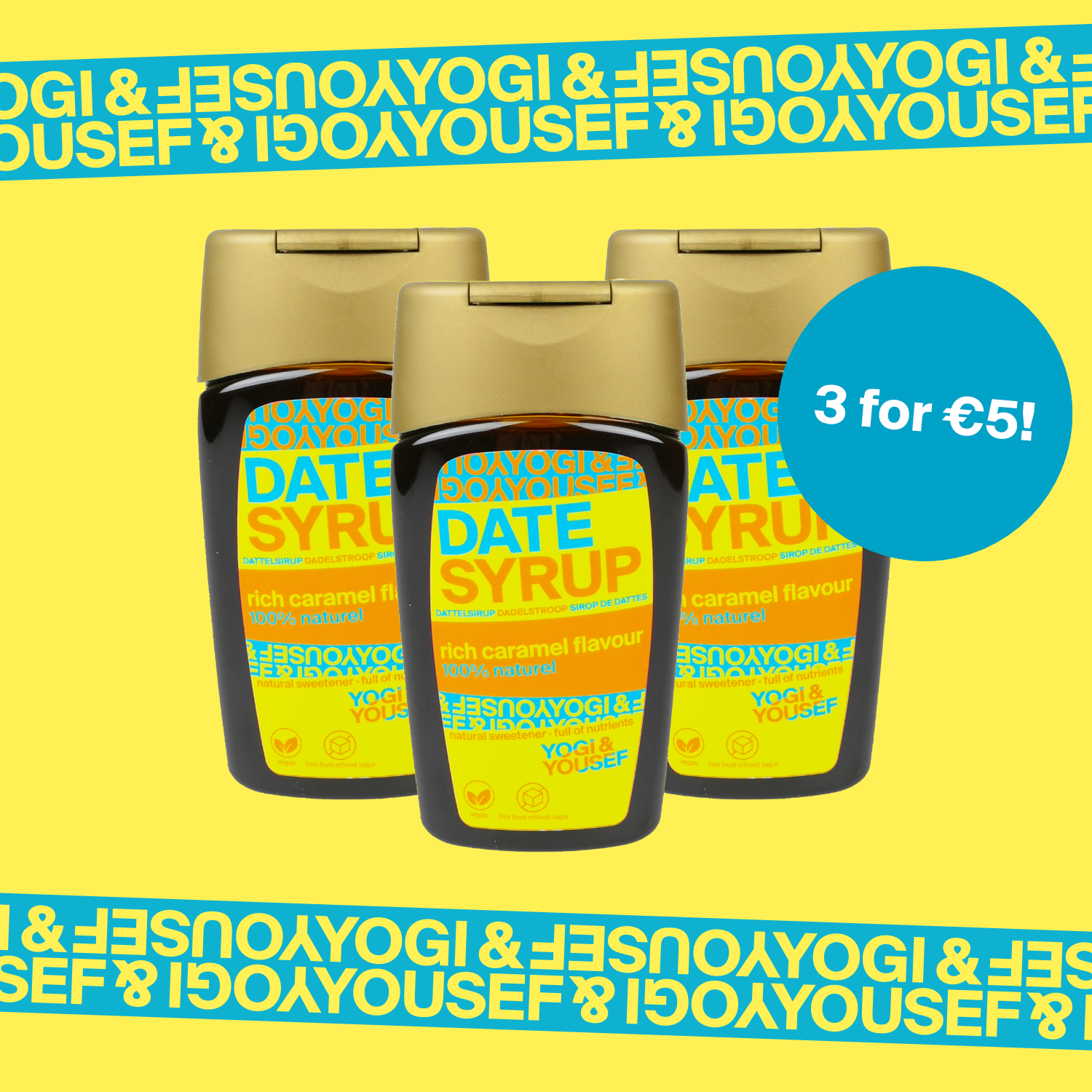 Date syrup - bottle 250 gram - 3 for €5